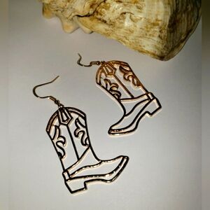 ❗5/$10❗  Cowboy Boots dangle earrings, NWT
